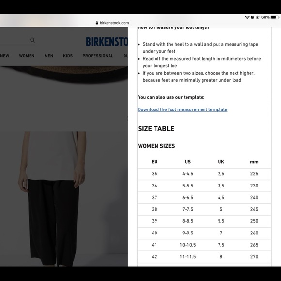Birkenstock Gizeh Black Cork Thong Sandals - Picture 8 of 8